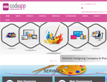 Tablet Screenshot of codeappsolutions.com